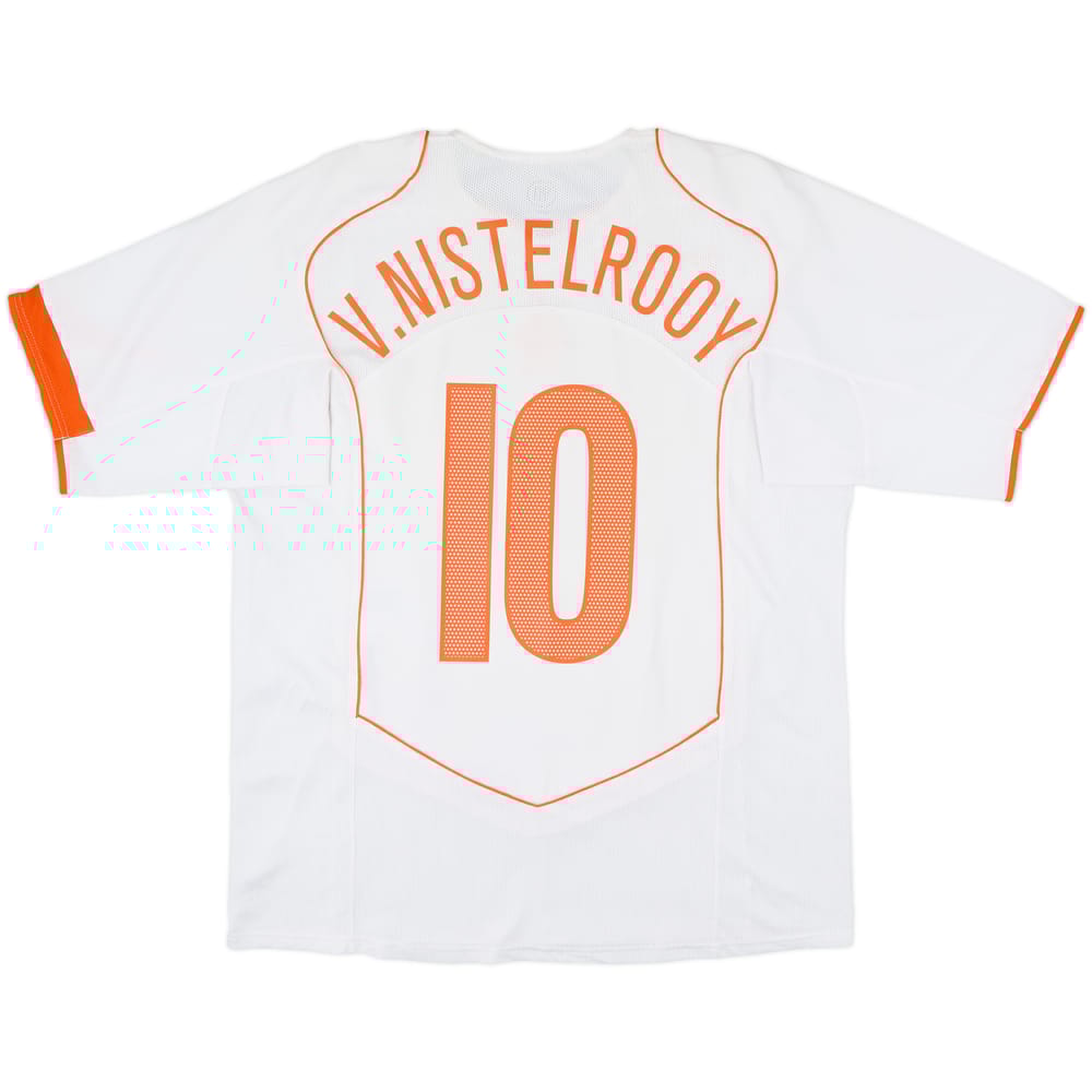 2004-06 Netherlands Away Shirt V.Nistelrooy #10 - 8/10 - (L)