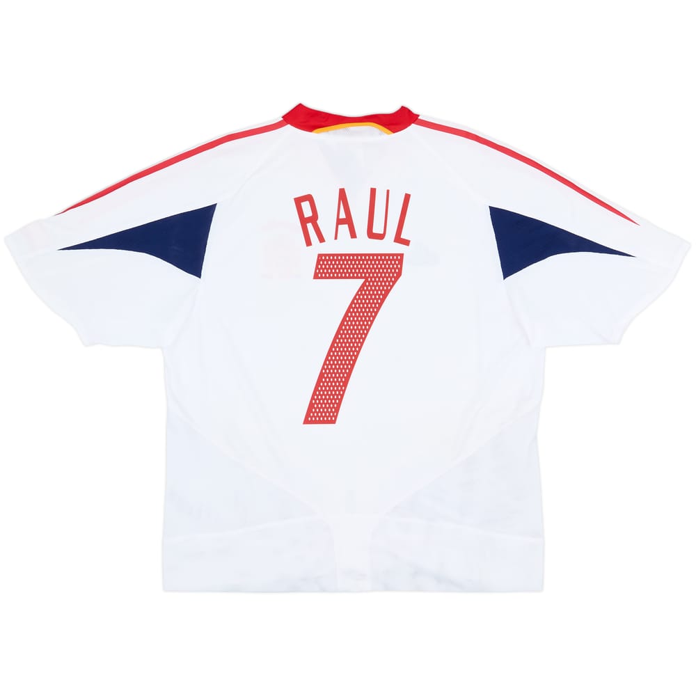 2004-06 Spain Away Shirt Raul #7 - 7/10 - (L)