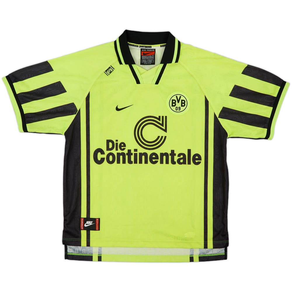 1996-97 Borussia Dortmund Home Shirt - 8/10 - (XL)