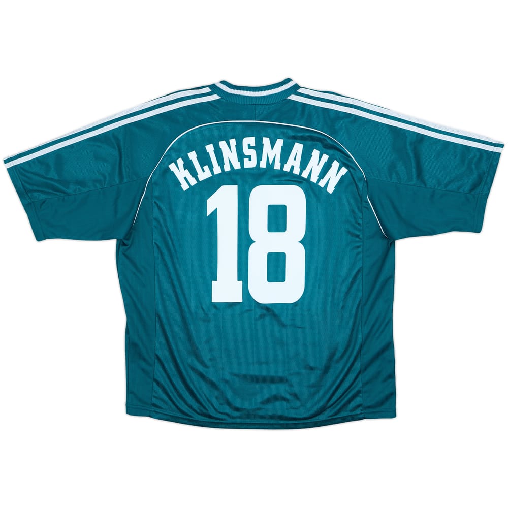 1998-00 Germany Away Shirt Klinsmann #18 - 8/10 - (XL)