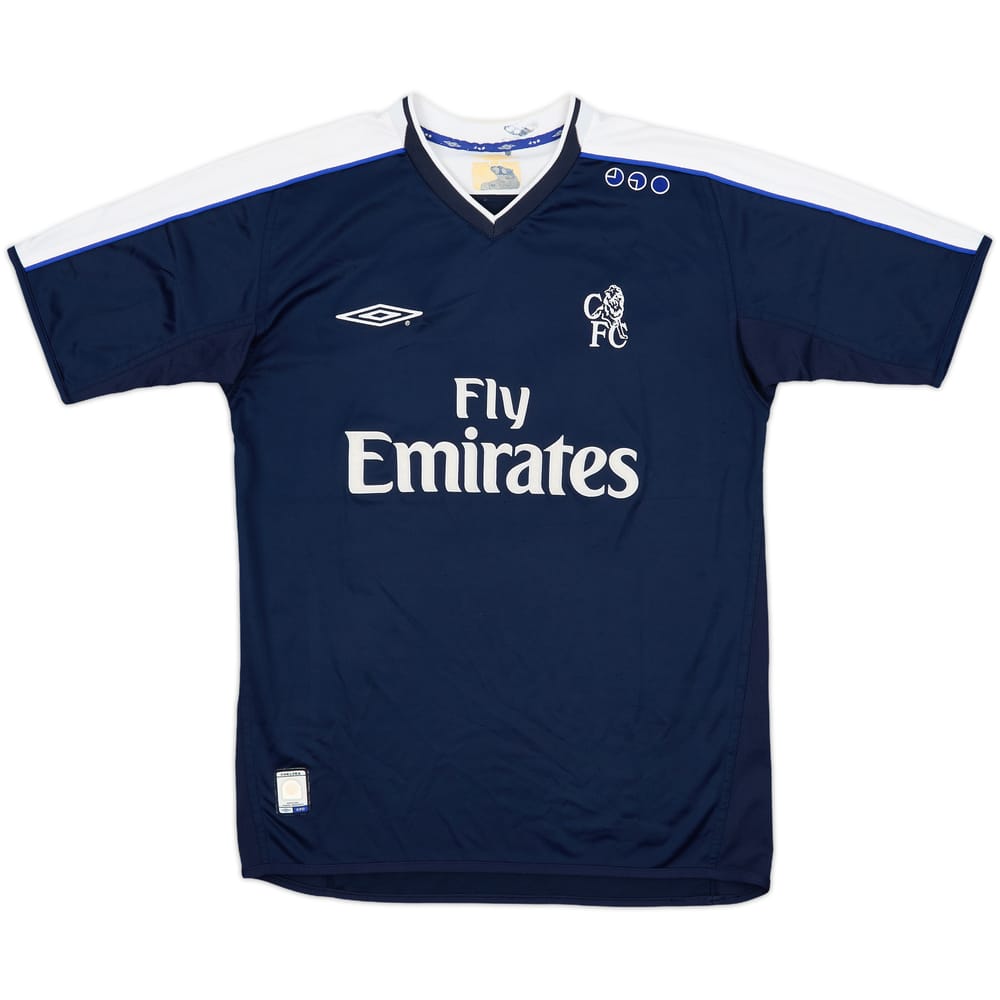 2002-03 Chelsea Umbro Training Shirt - 8/10 - (M)