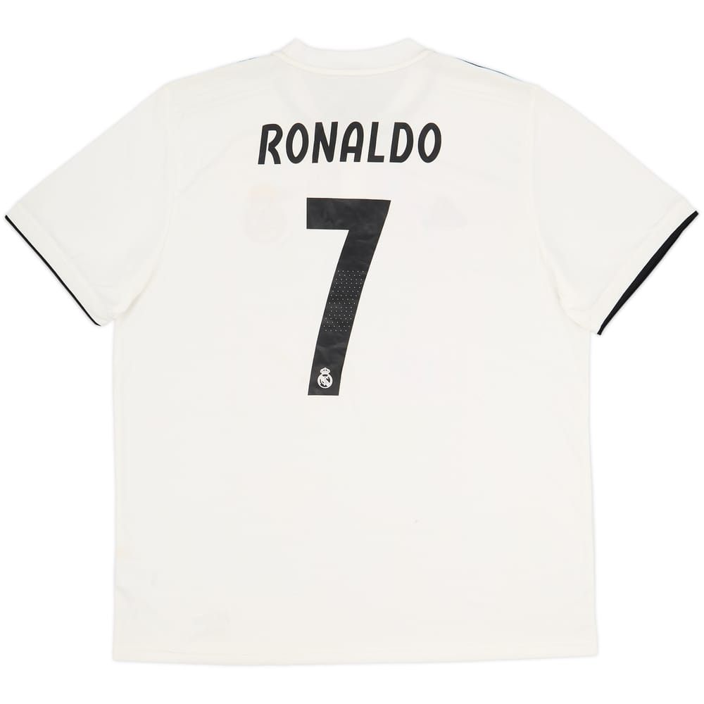 2018-19 Real Madrid Home Shirt Ronaldo #7 (XL)
