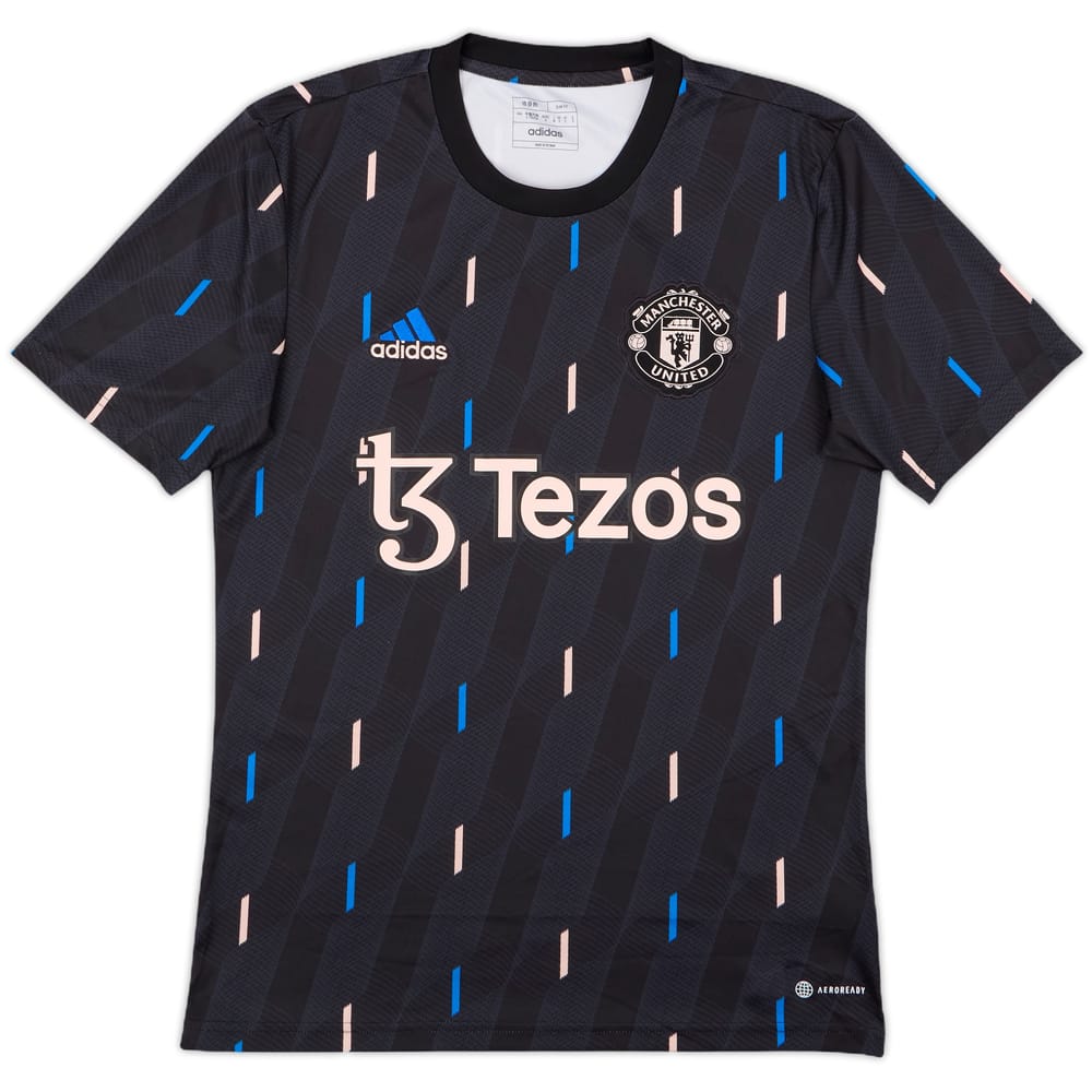 2022-23 Manchester United adidas Training Shirt - 9/10 - (S)