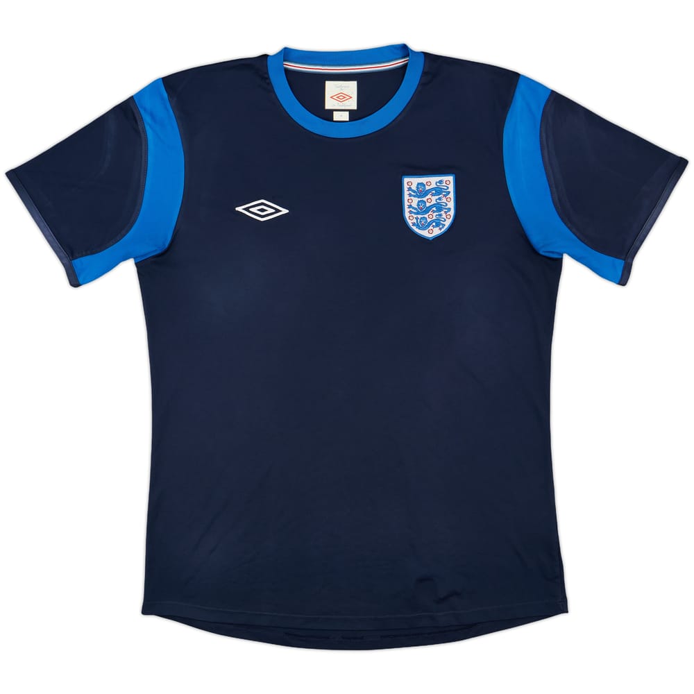 2010-11 England Umbro Training Shirt - 9/10 - (M)
