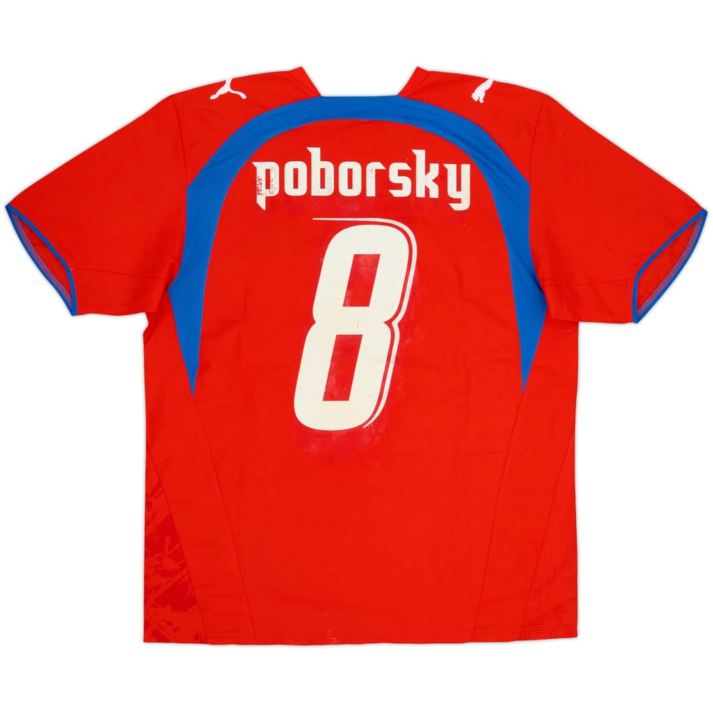 2006-08 Czech Republic Home Shirt Poborsky #8 (M)