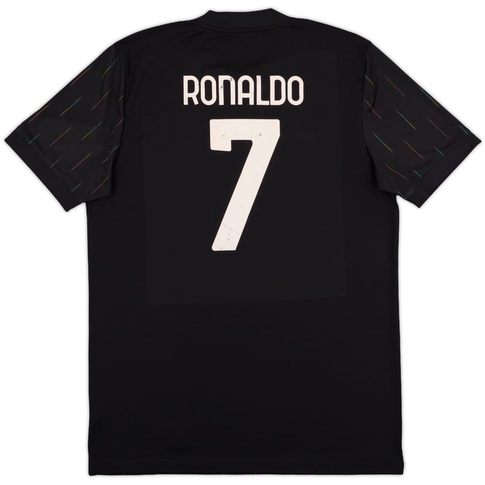 2021-22 Juventus Away Shirt Ronaldo #7 - 6/10 - (L)