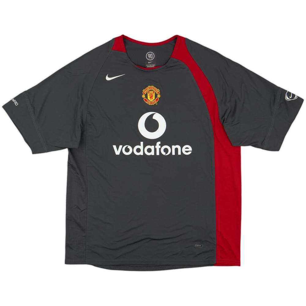 2004-05 Manchester United Nike Training Shirt - 9/10 - (L)