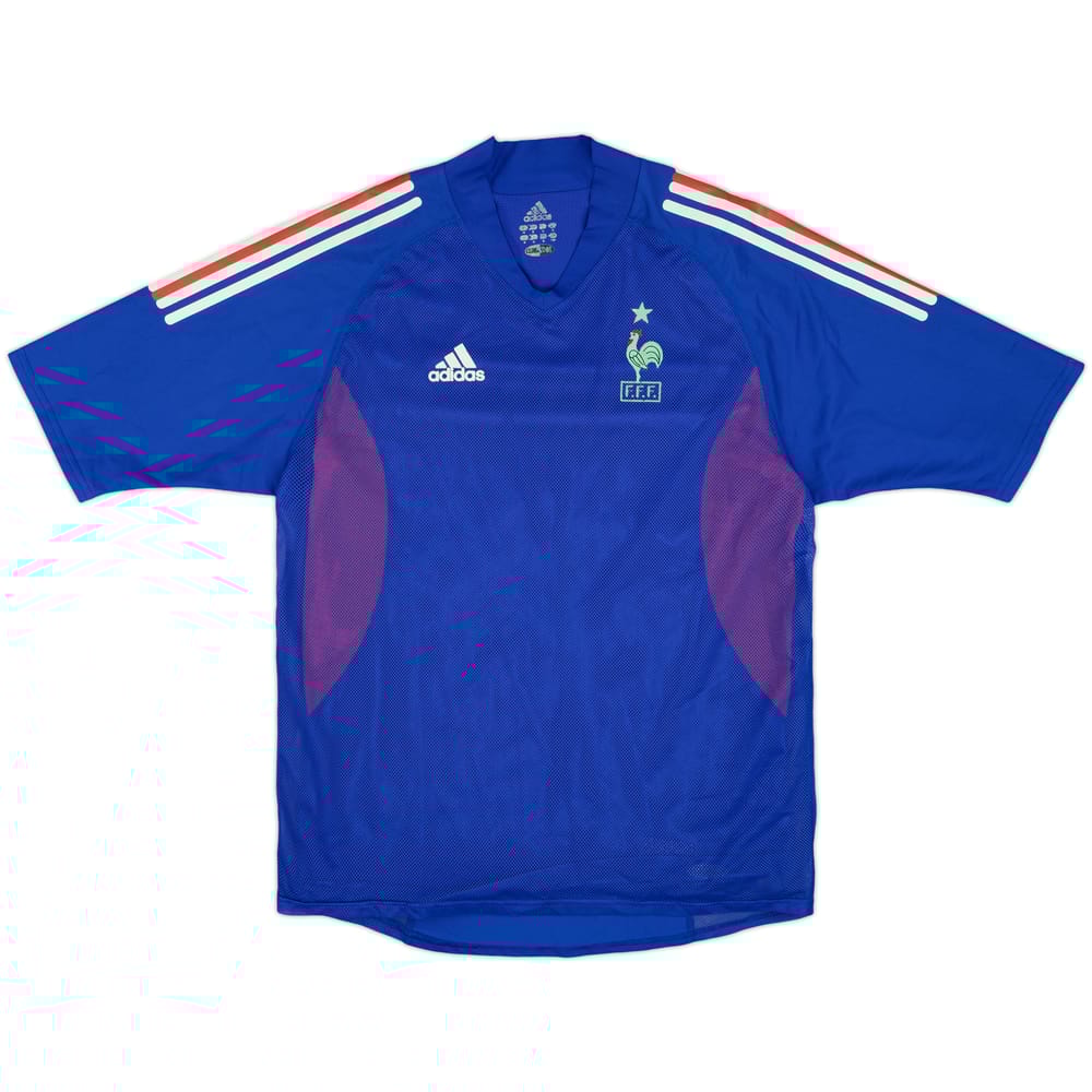 2002-04 France Player Issue Home Shirt - 5/10 - (M)
