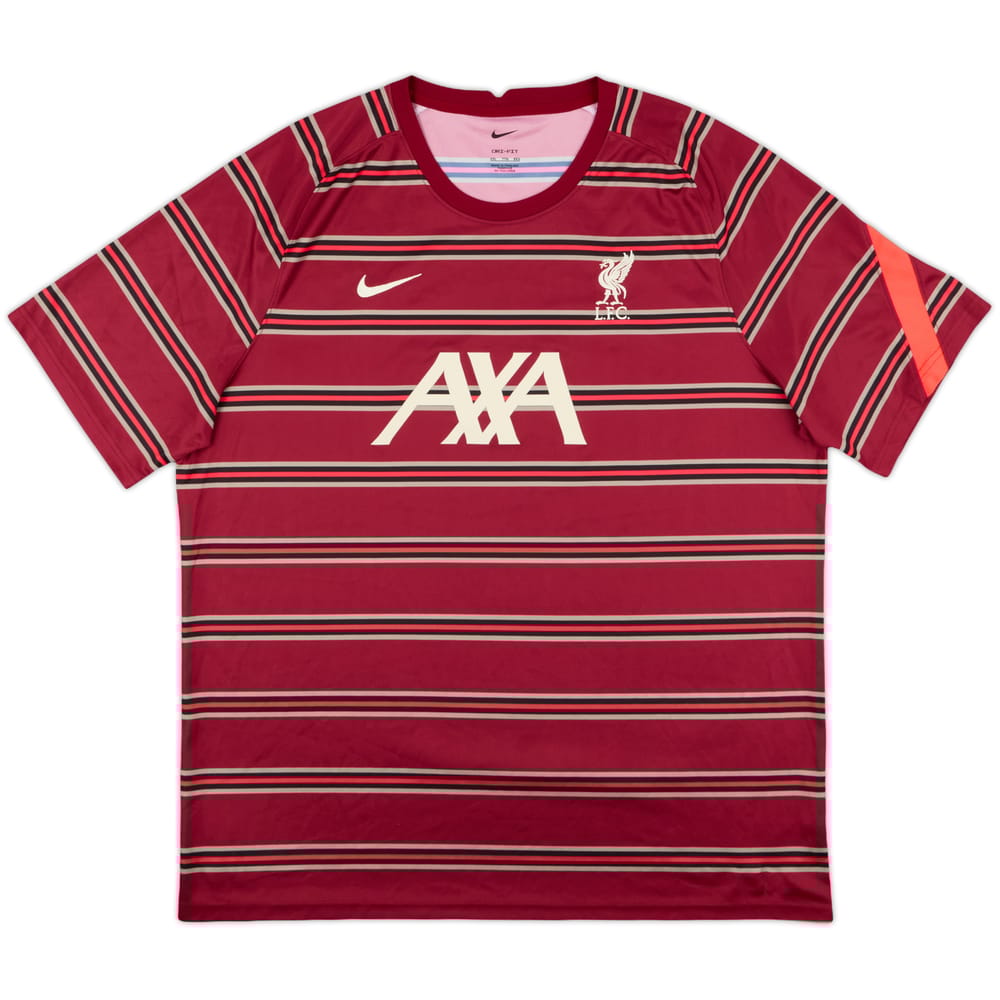 2021-22 Liverpool Nike Training Shirt - 8/10 - (XXL)