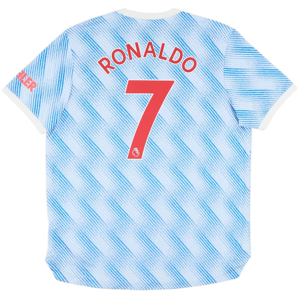 2021-22 Manchester United Authentic Away Shirt Ronaldo #7 - 9/10 - (XL)
