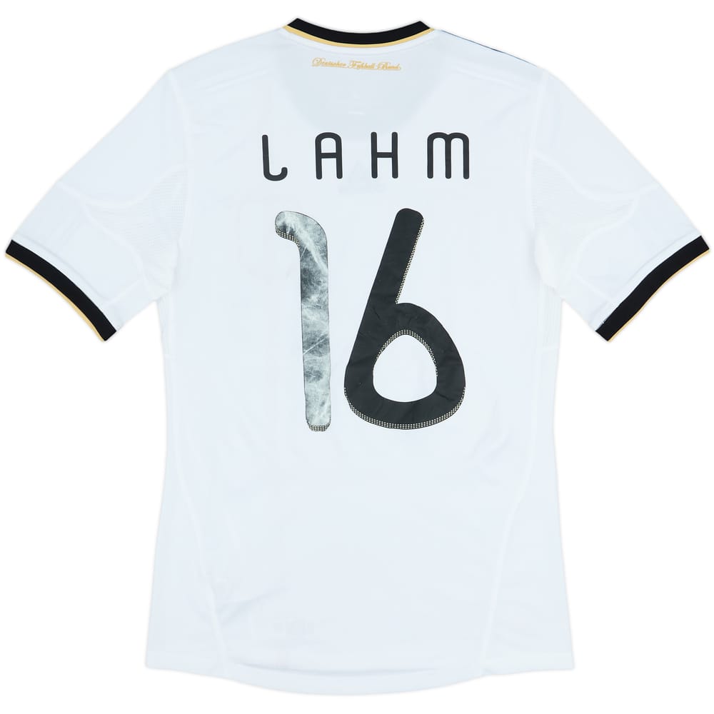 2010-11 Germany Home Shirt Lahm #16 - 4/10 - (S)