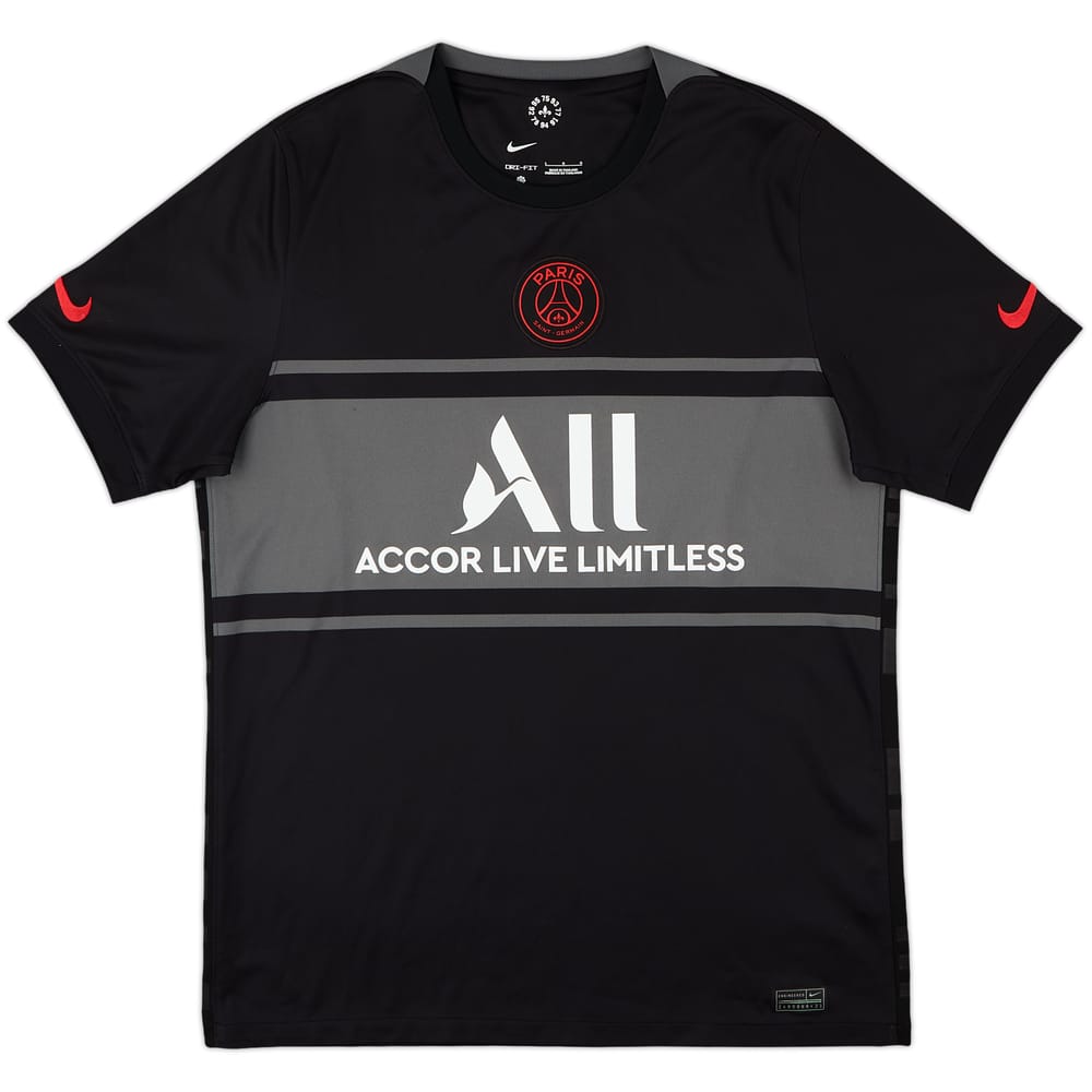 2021-22 Paris Saint-Germain Third Shirt - 8/10 - (L)