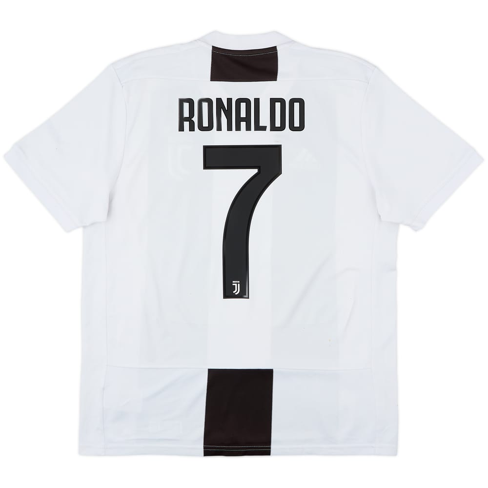 2018-19 Juventus Home Shirt Ronaldo #7 - 6/10 - (M)