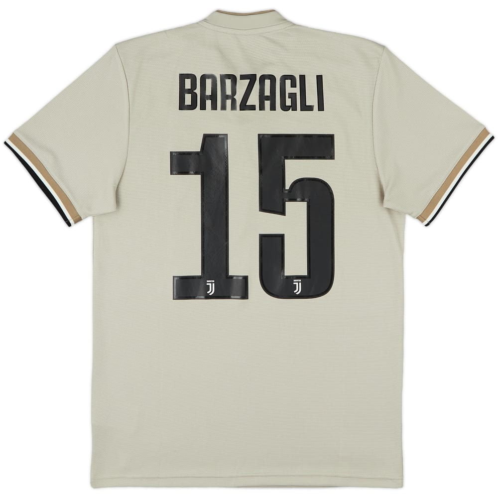 2018-19 Juventus Away Shirt Barzagli #15 - 7/10 - (S)