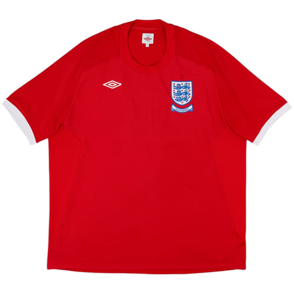 2010-11 England 'South Africa' Away Shirt - 9/10 - (3XL)