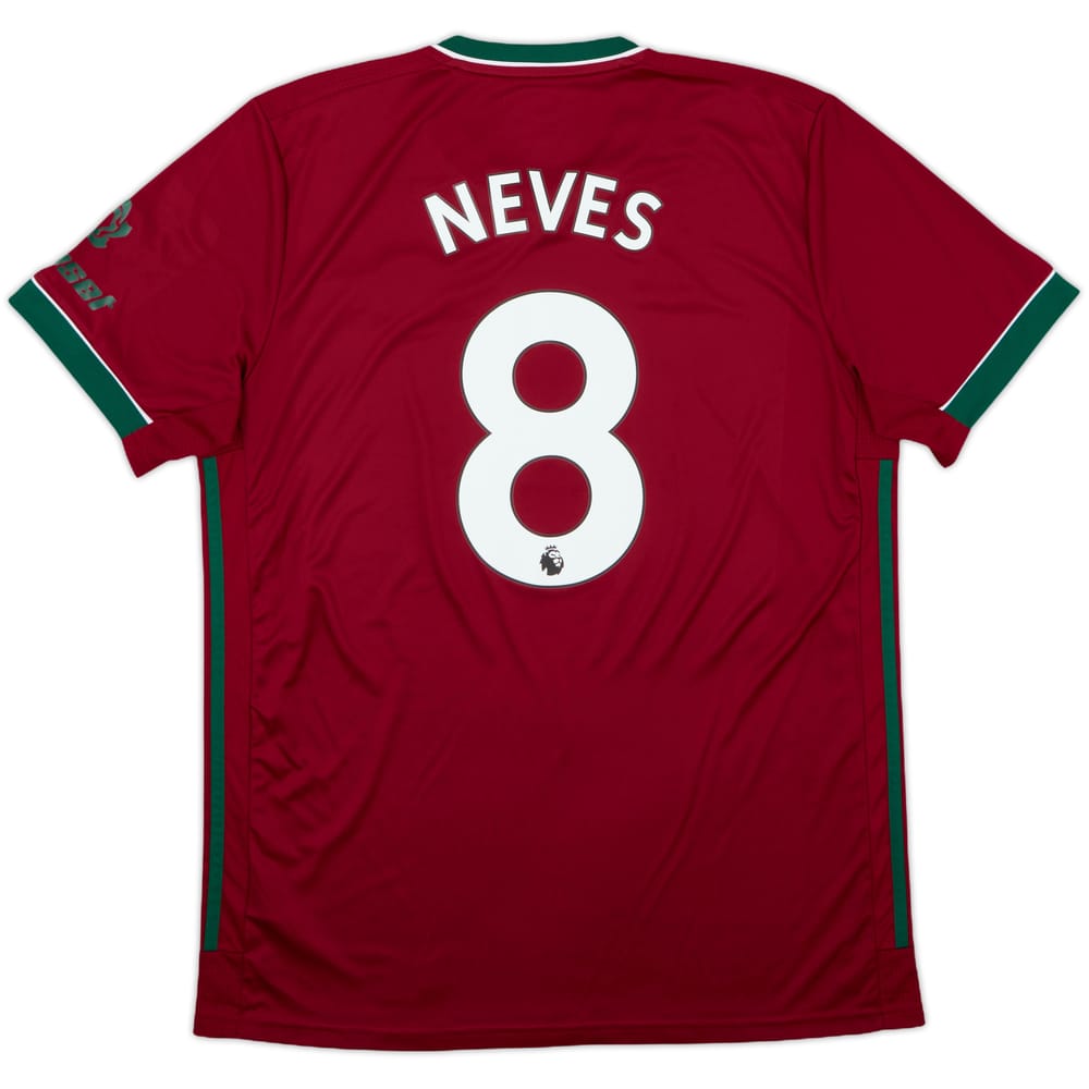 2020-21 Wolves Third Shirt Neves #8 - 8/10 - (L)