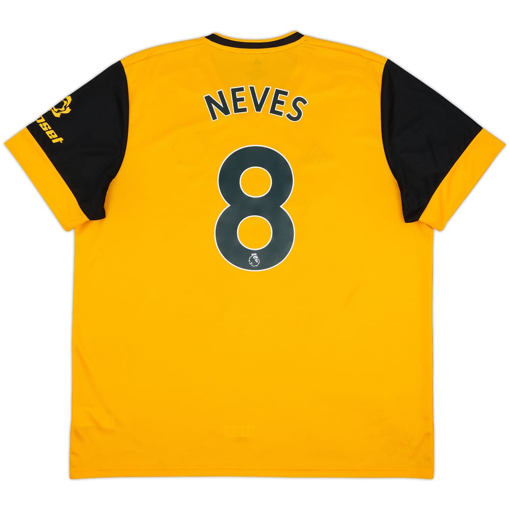 2020-21 Wolves Home Shirt Neves #8 - 10/10 - (XXL)
