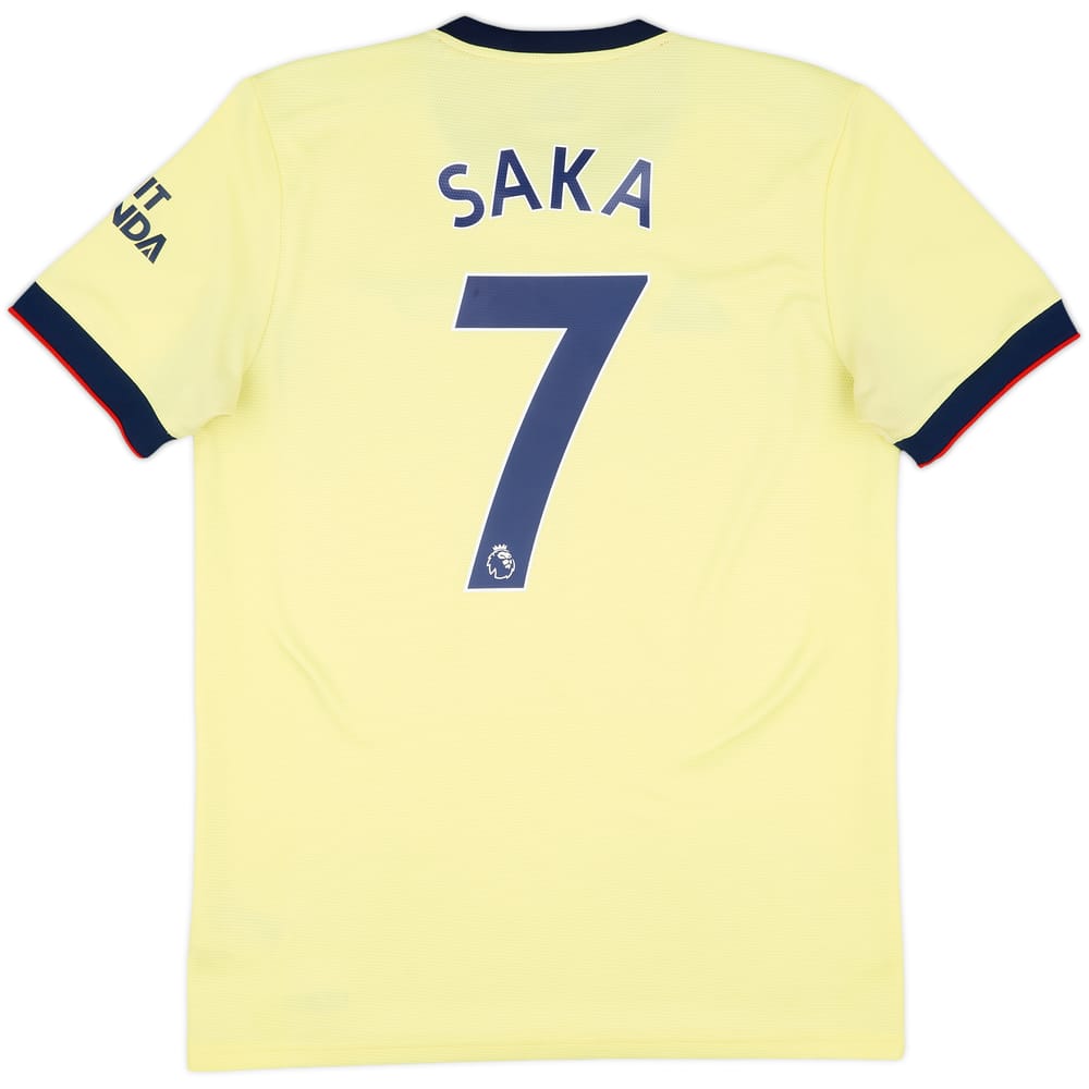 2021-22 Arsenal Away Shirt Saka #7 - 8/10 - (M)