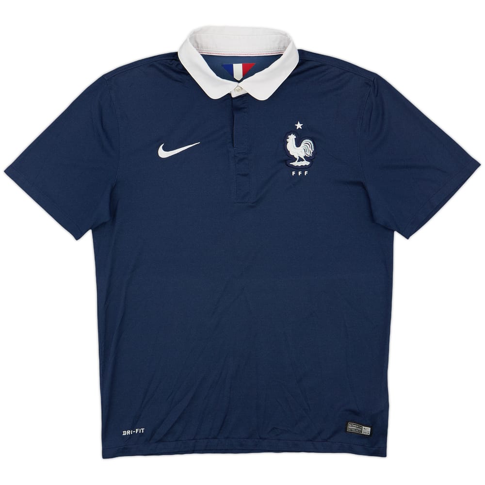 2014-15 France Home Shirt - 8/10 - (M)
