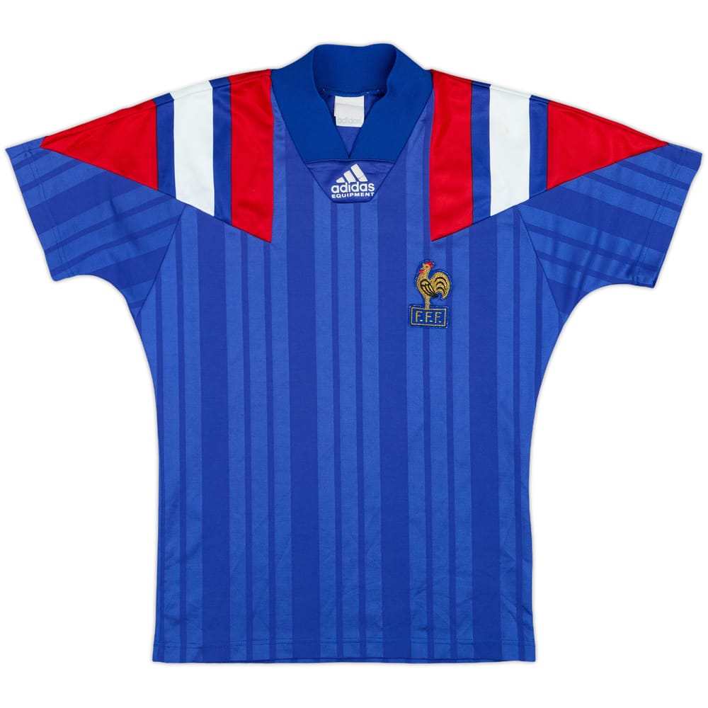 1992-94 France Home Shirt - 8/10 - (L.Boys)