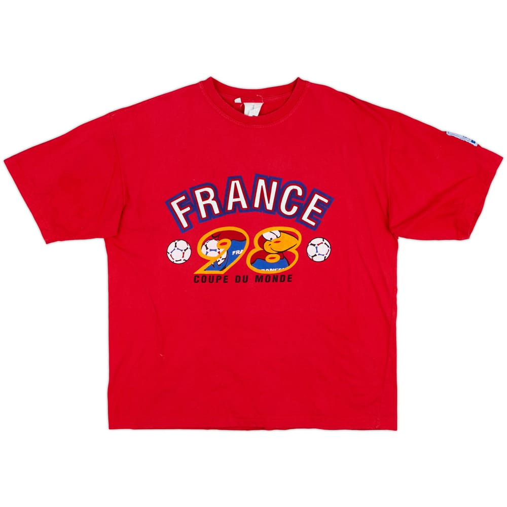 1998 France Coupe Du Monde Graphic Tee - 7/10 - (M)