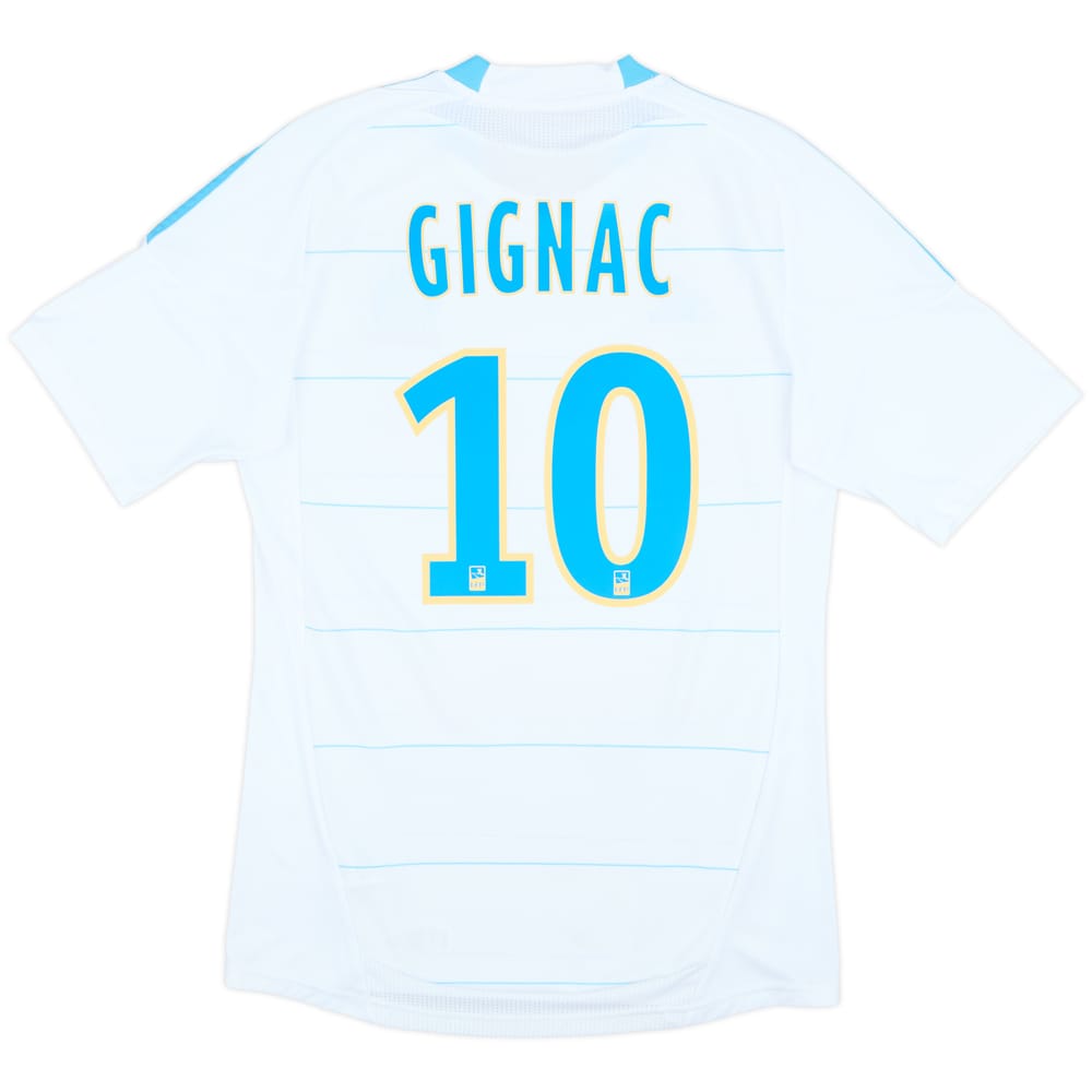 2010-11 Olympique Marseille Home Shirt Gignac #10 - 8/10 - (S)