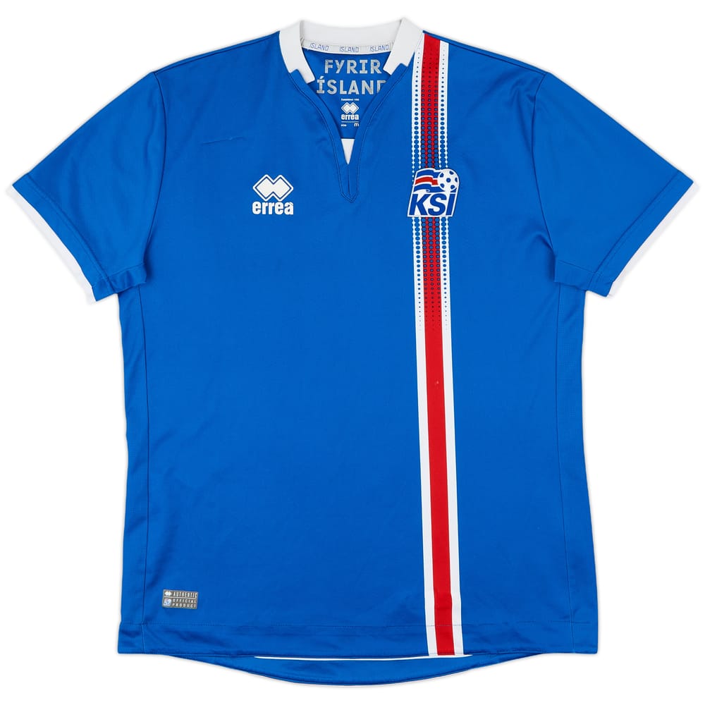 2016-18 Iceland Home Shirt - 8/10 - (M)