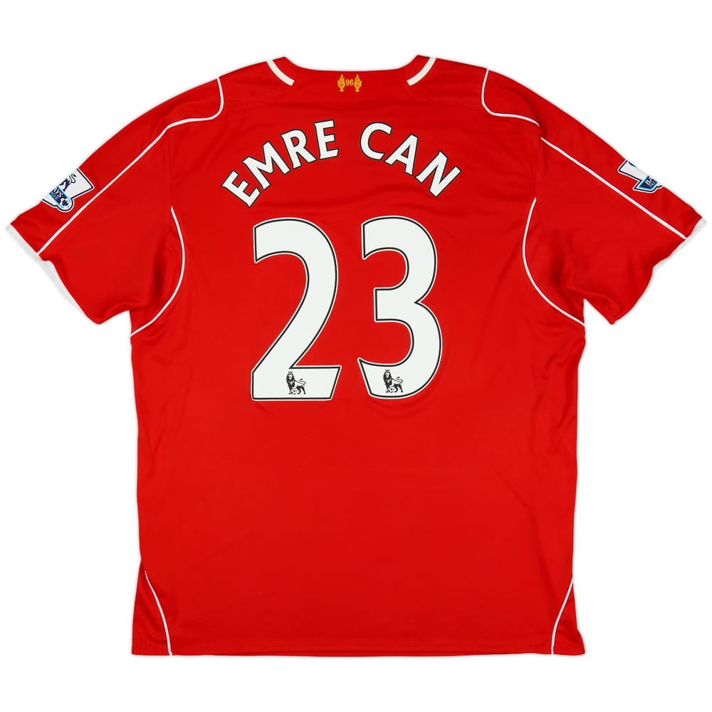 2014-15 Liverpool Home Shirt Emre Can #23 - 6/10 - (3XL)