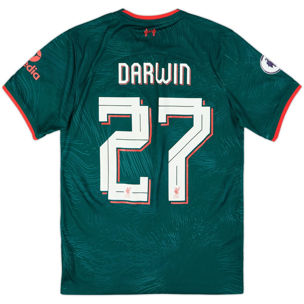 2022-23 Liverpool Third Shirt Darwin #27 - 8/10 - (S)