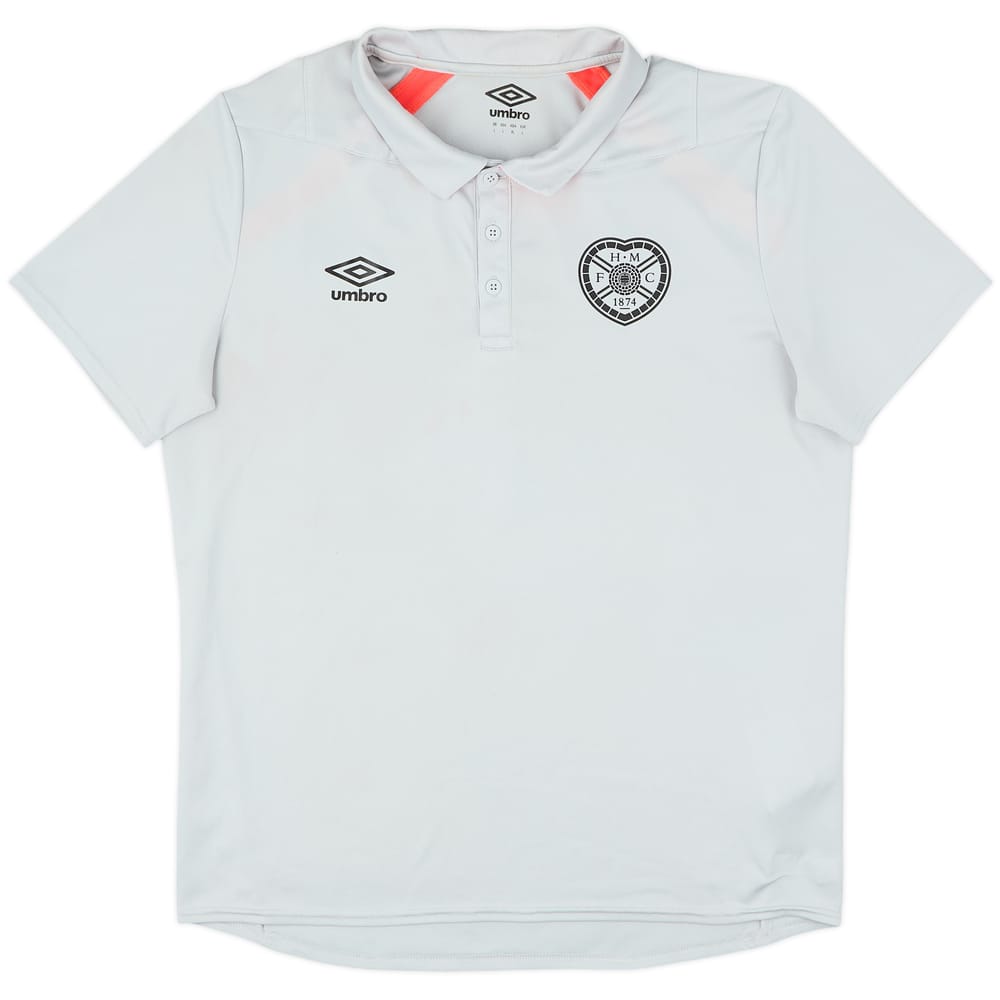 2018-19 Hearts Umbro Polo Shirt - 7/10 - (L)