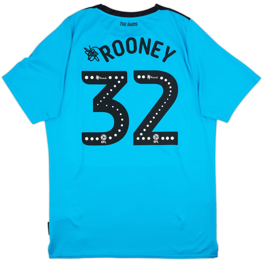 2019-20 Derby County Away Shirt Rooney #32 - 8/10 - (L)