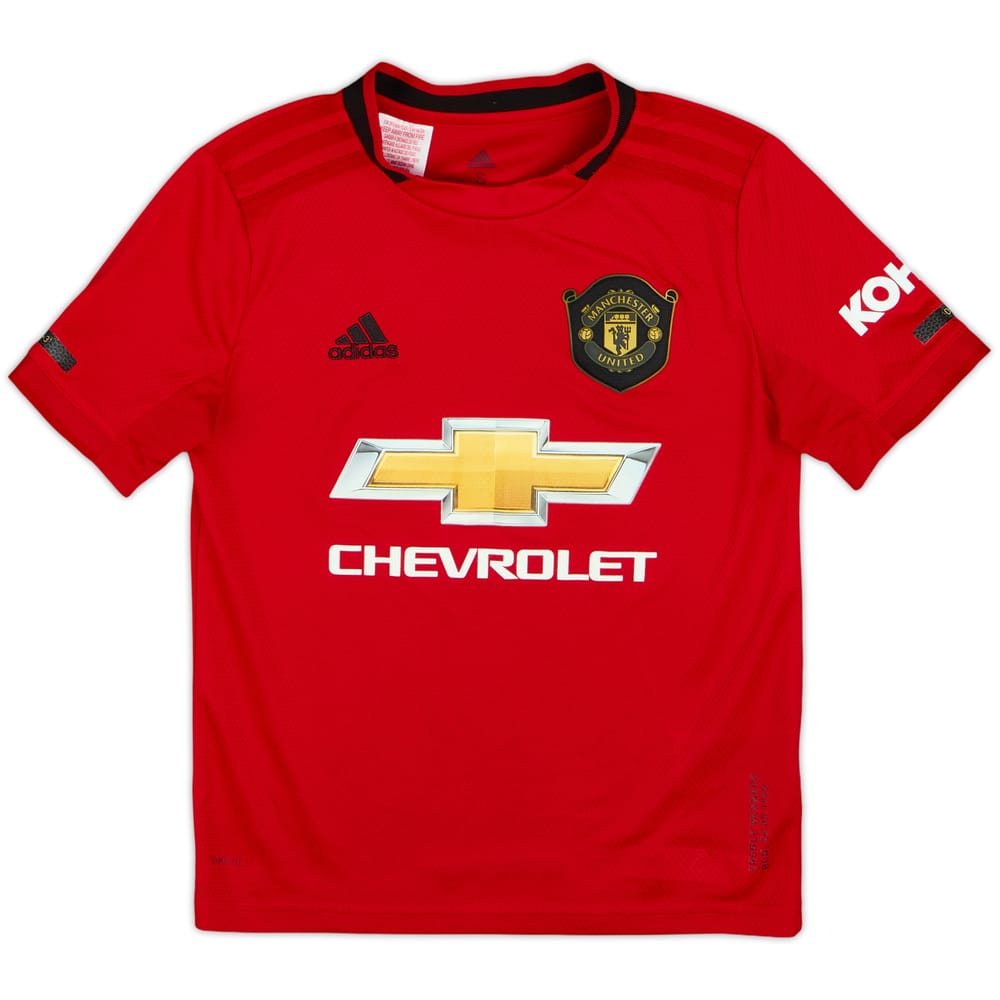 2019-20 Manchester United Home Shirt - 8/10 - (S.Boys)