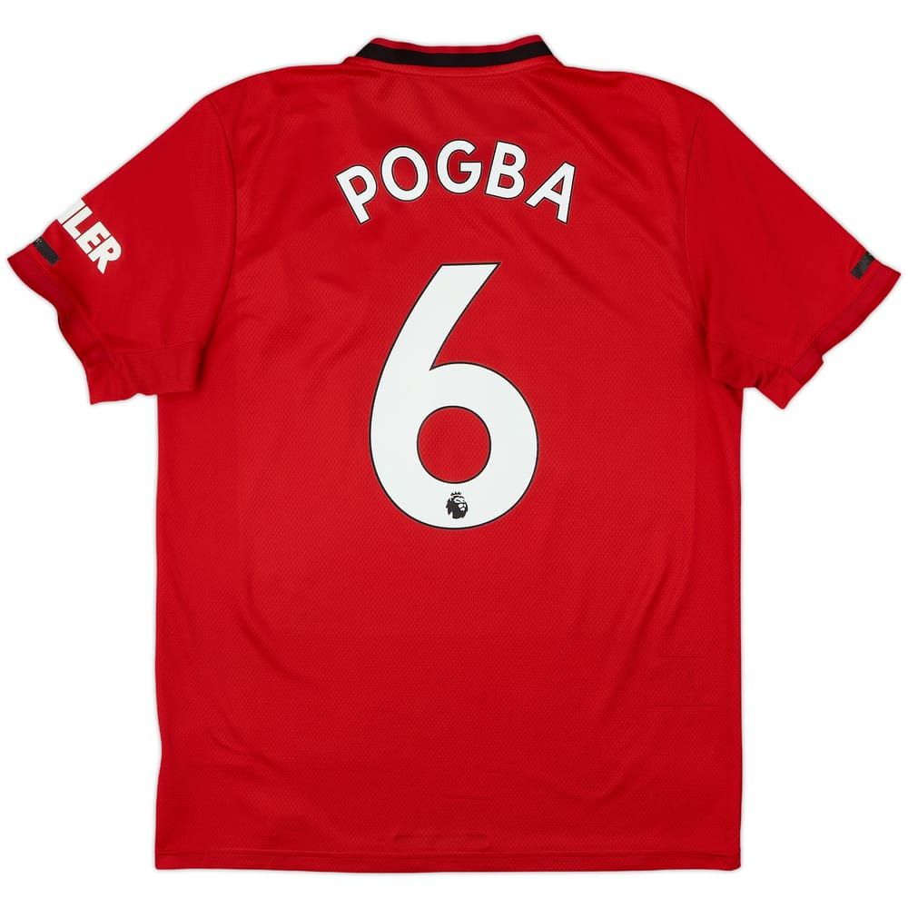 2019-20 Manchester United Home Shirt Pogba #6 - 6/10 - (M)