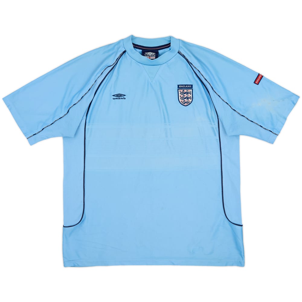 2000-01 England Umbro Training Shirt - 7/10 - (XL)