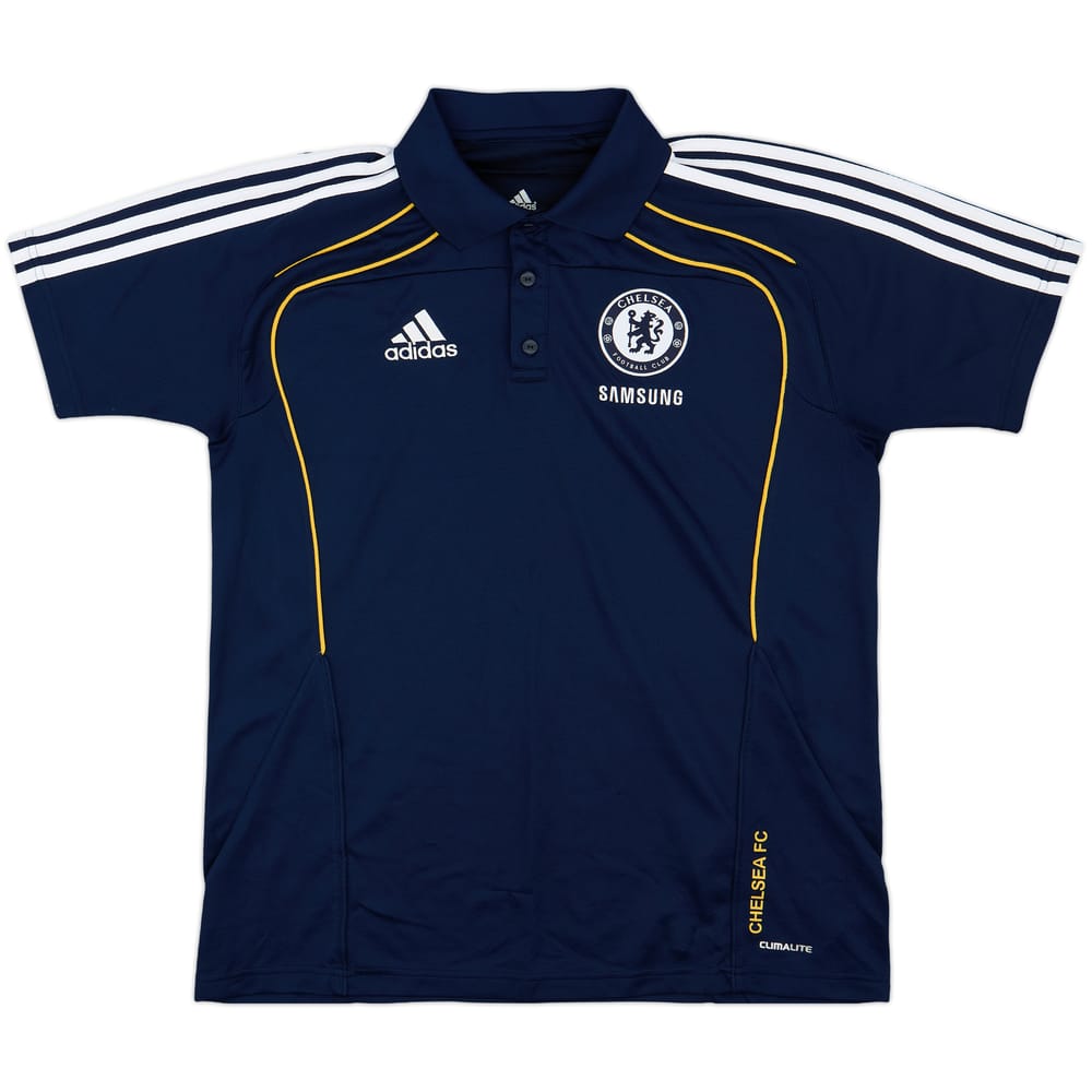 2010-11 Chelsea adidas Polo Shirt - 7/10 - (L)