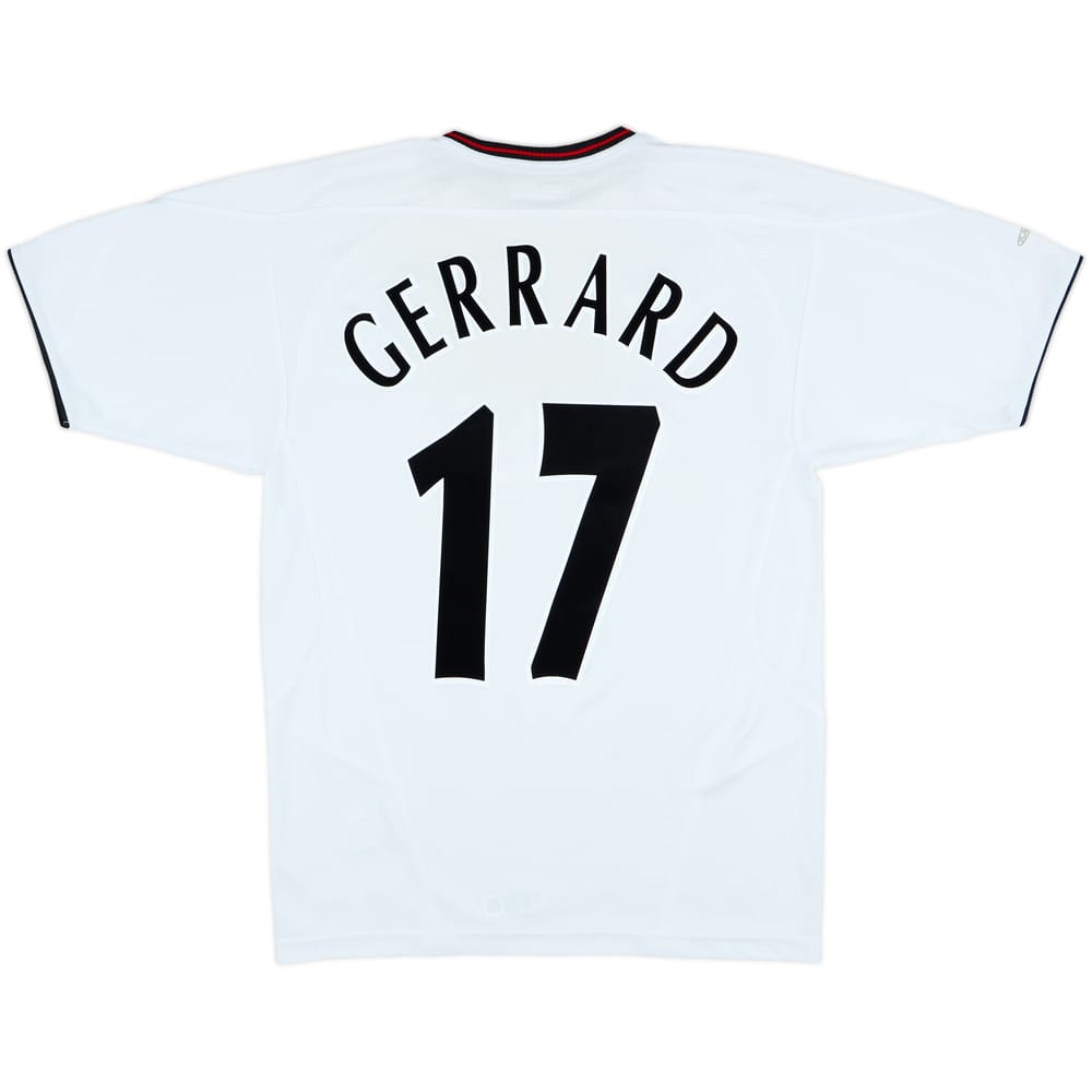 2003-04 Liverpool Away Shirt Gerrard #17 - 6/10 - (S)