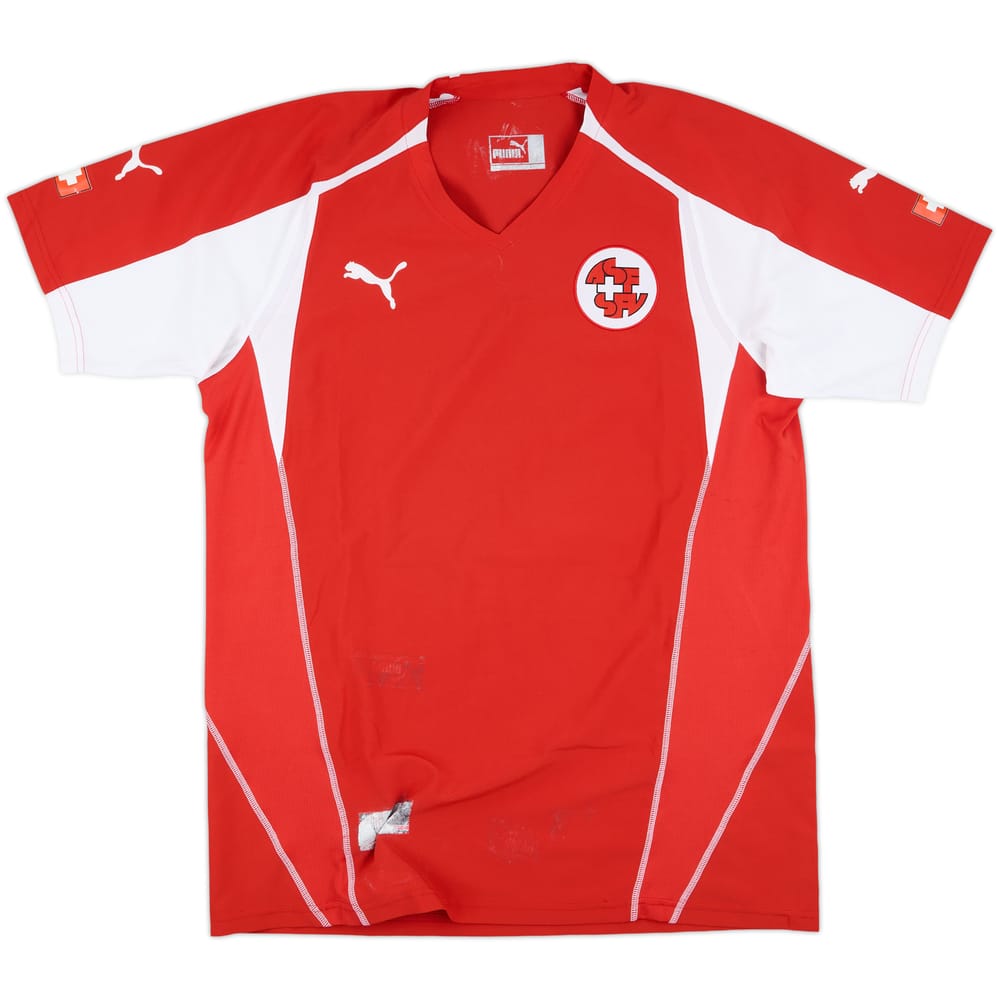 2004-06 Switzerland Home Shirt - 4/10 - (XL)