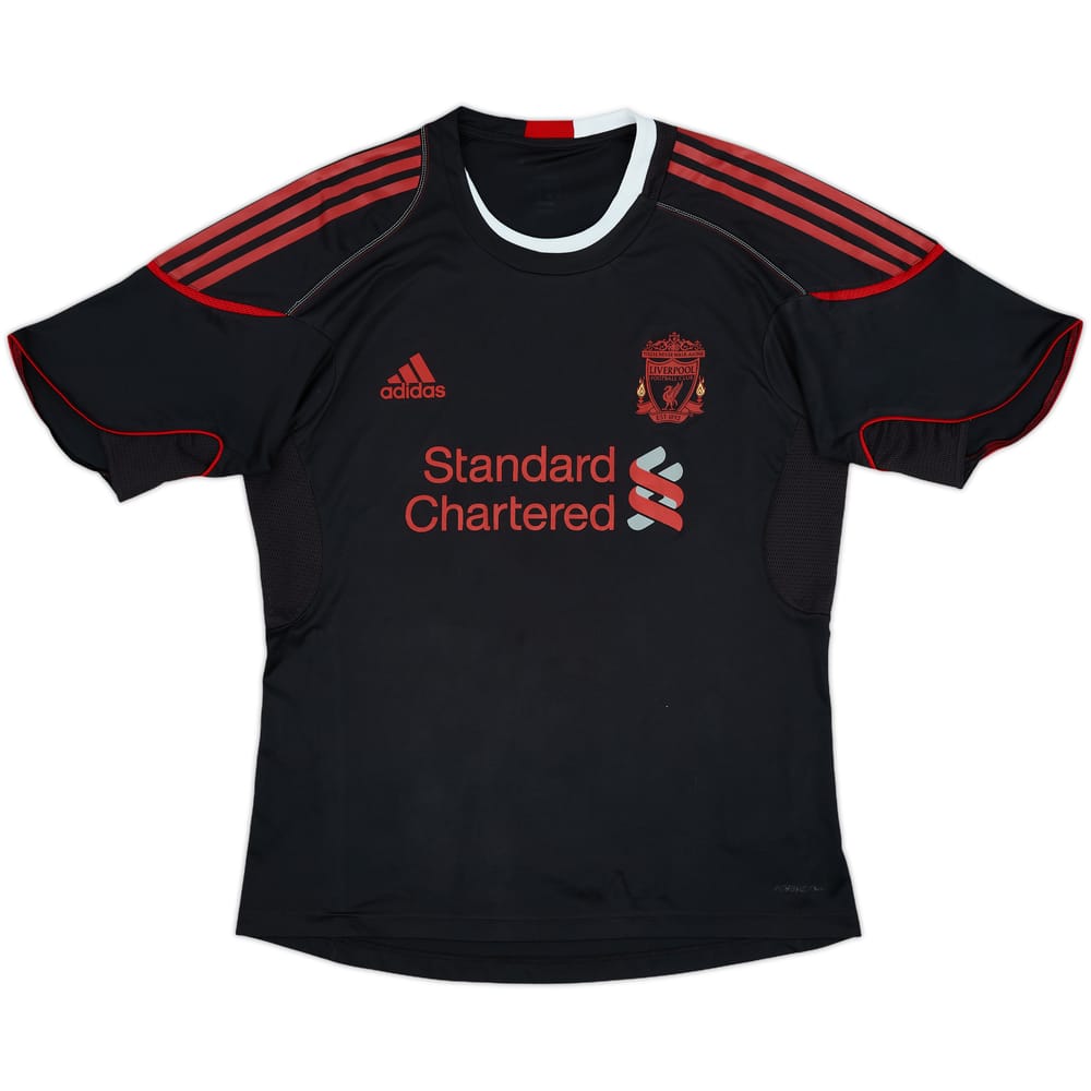 2010-11 Liverpool adidas Training Shirt - 8/10 - (S)