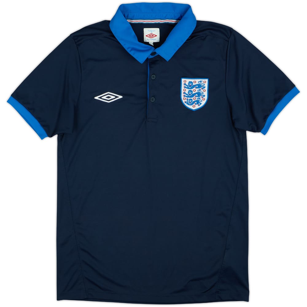 2010-11 England Umbro Polo Shirt - 9/10 - (S)