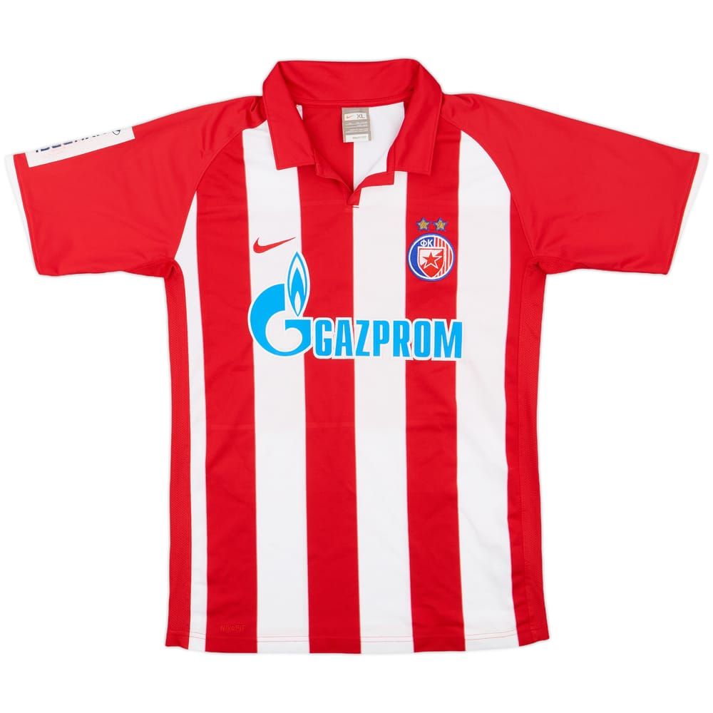2009-10 Red Star Belgrade Home Shirt - 6/10 - (XL.Boys)