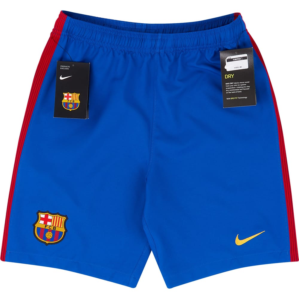 2016-17 Barcelona Home Shorts KIDS