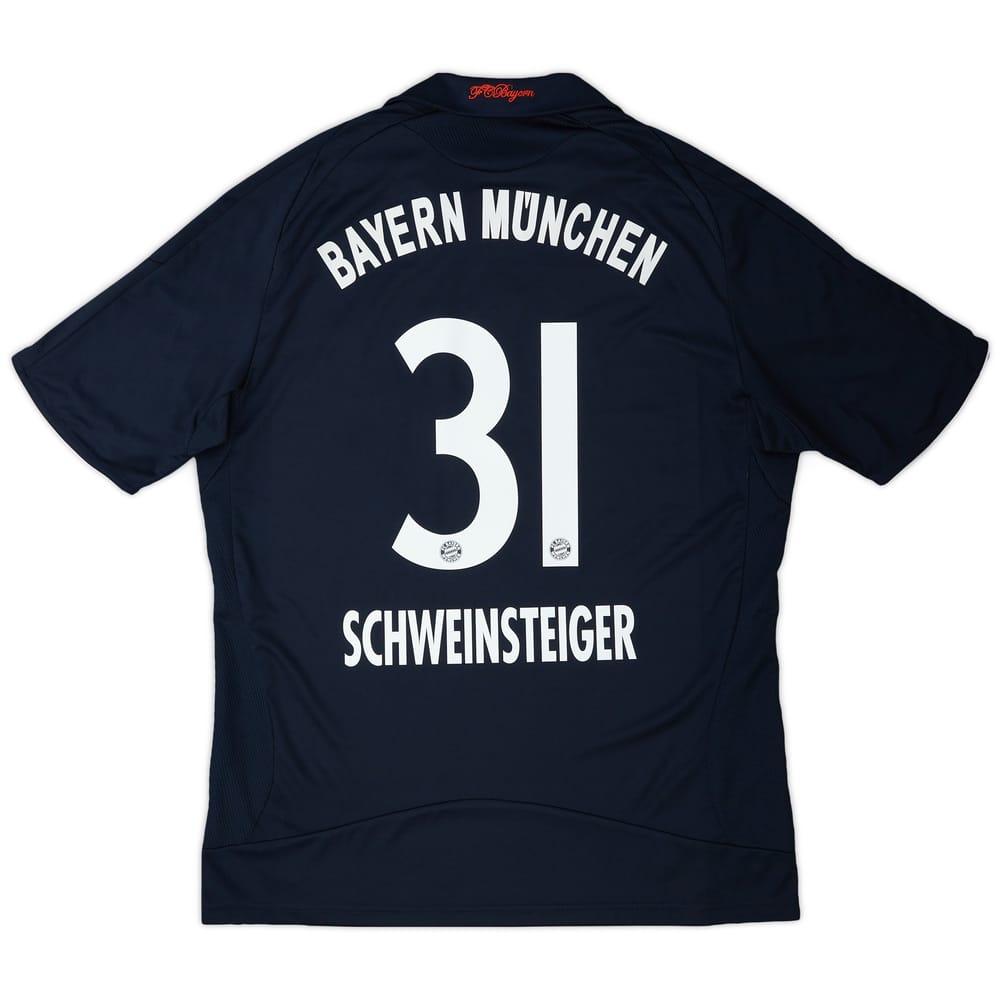 Camiseta de visitante del Bayern Munich 2008-09 Schweinsteiger #31 - 6/10 - (S)