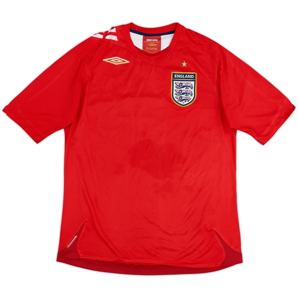 2006-08 England Away Shirt - 5/10 - (M)