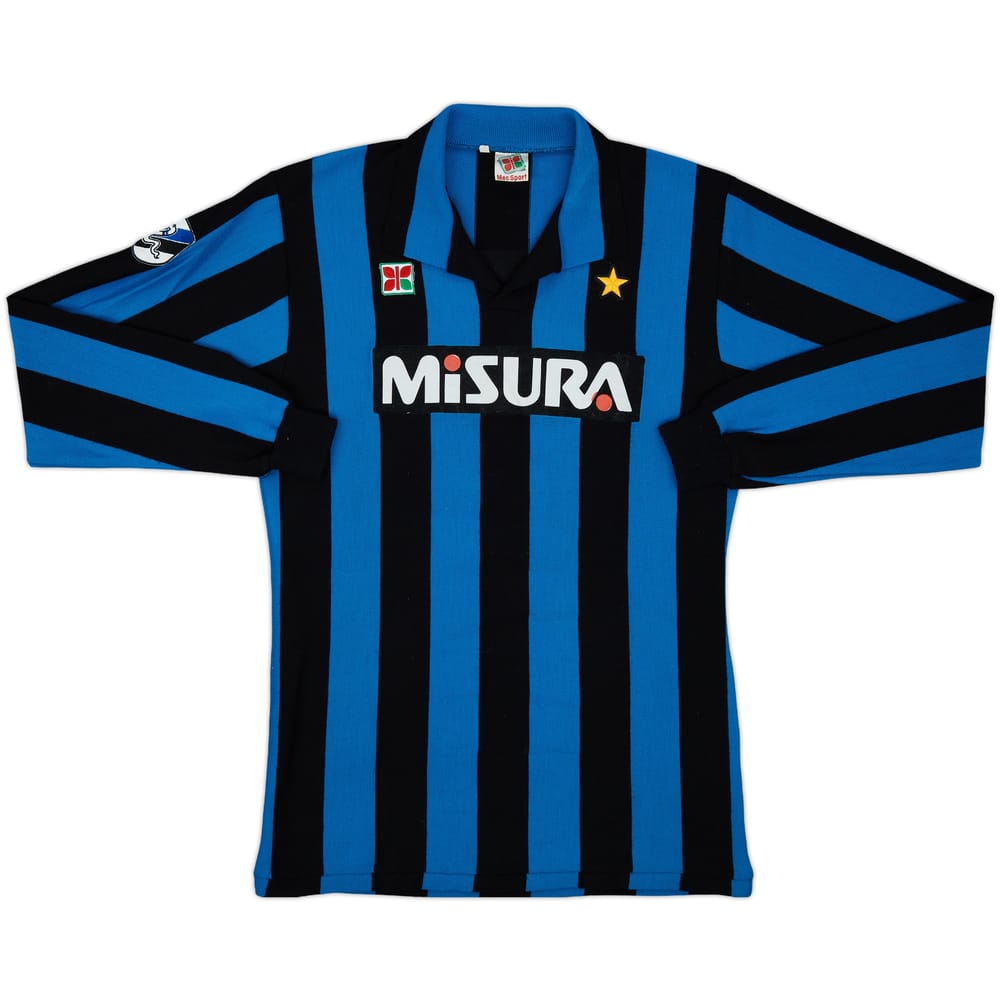 1983-86 Inter Milan Home L/S Shirt #11 - 8/10 - (L)