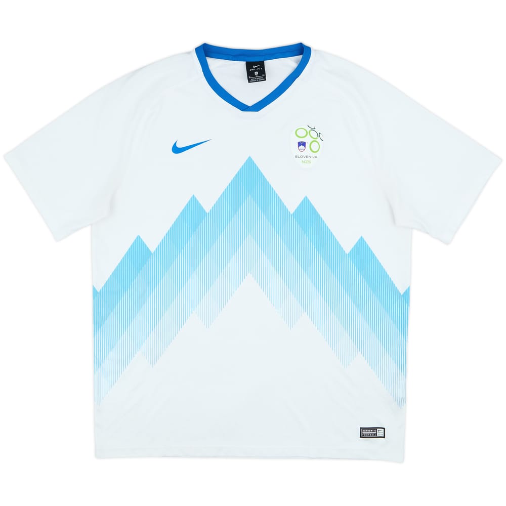 2018-19 Slovenia Basic Home Shirt - 8/10 - (XL)
