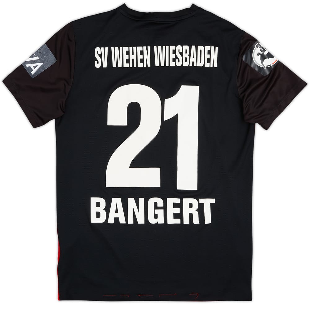 2016-17 Wehen Wiesbaden Home Shirt Bangert #21 - 6/10 - (M)