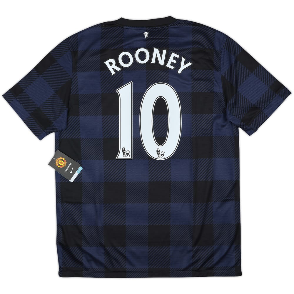 2013-14 Manchester United Away Shirt Rooney #10 (L)