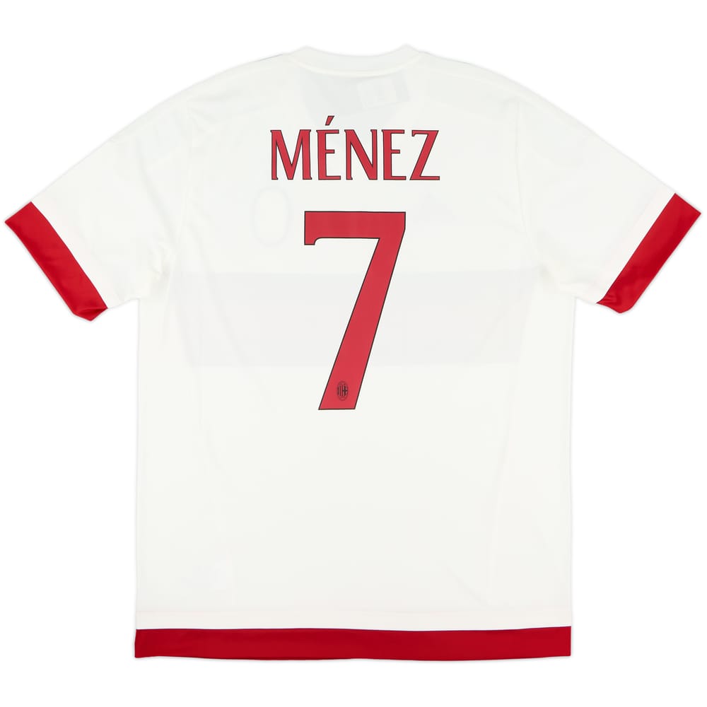 2015-16 AC Milan Away Shirt Menez #7 (L)