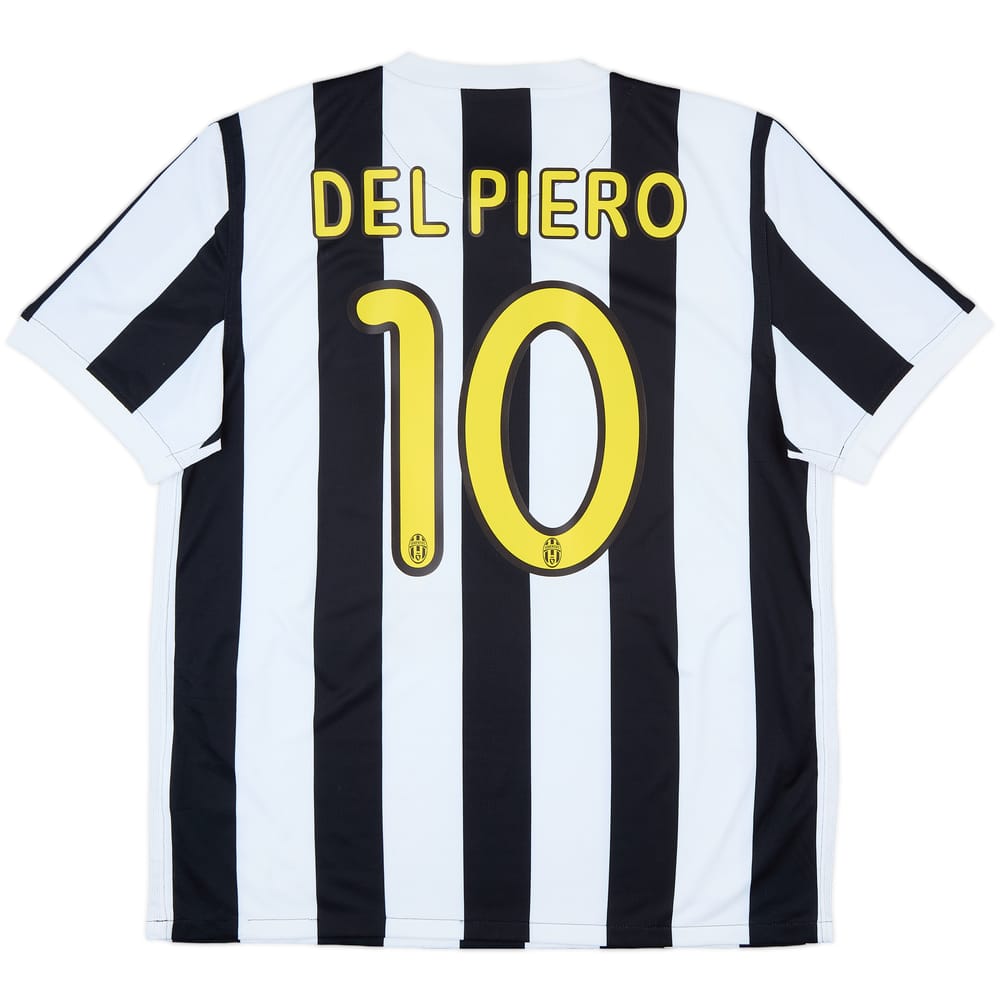 2009-10 Juventus Home Shirt Del Piero #10 - 7/10 - (L)