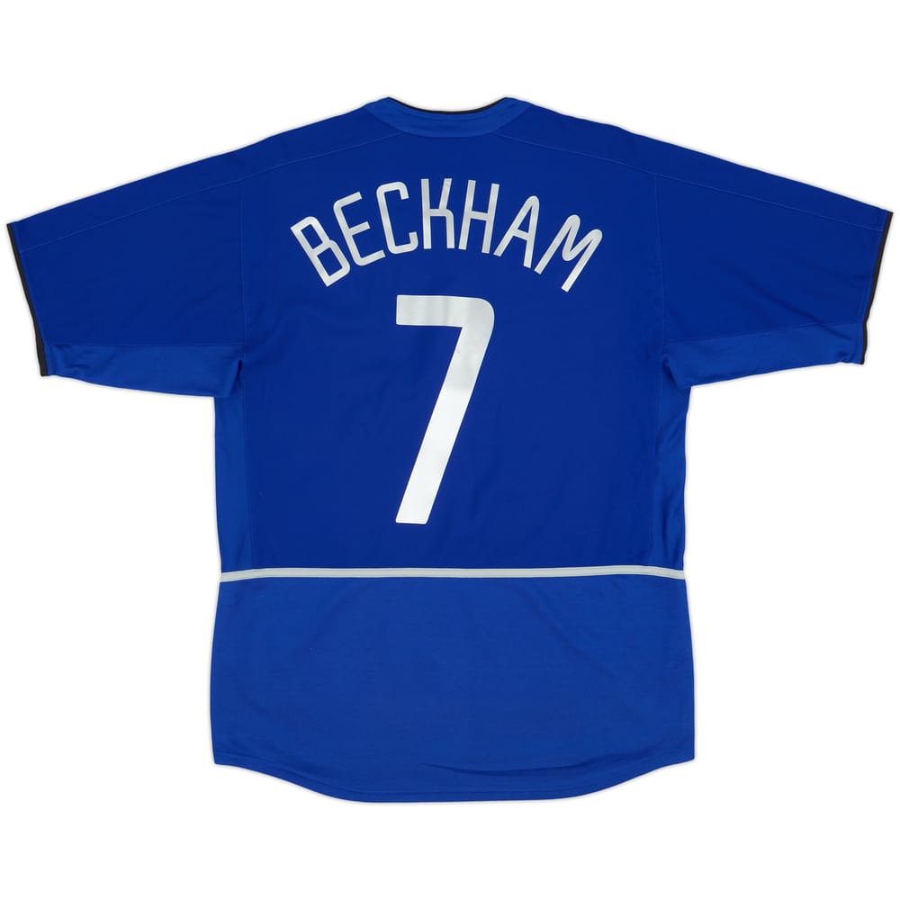 2002-03 Manchester United Third Shirt Beckham #7 - 6/10 - (L)